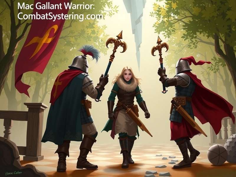 Mace Gallant Warrior combat system